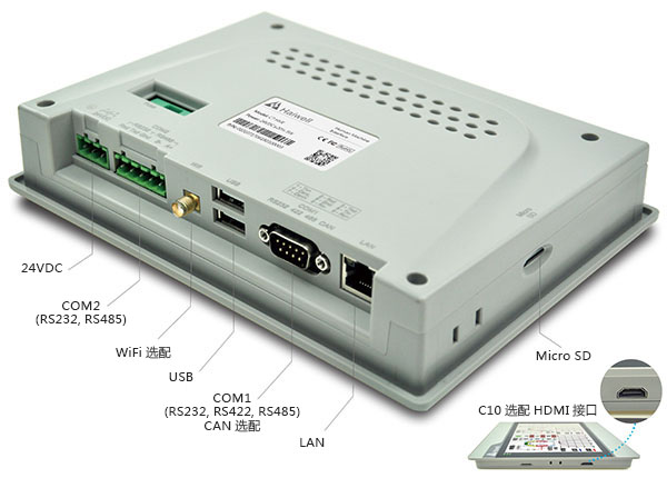 Haiwell����HMI�˙C����